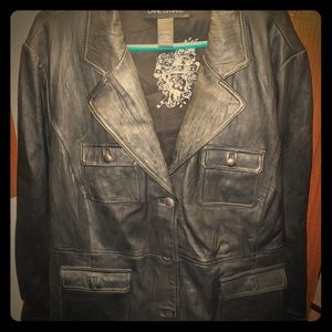 Lane Bryant leather jacket